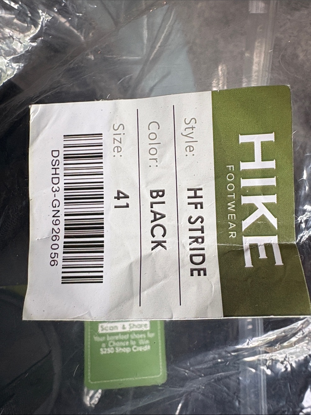 HIKE Athletic Barefoot Shoes - Black size 41 - Picture 4 of 4
